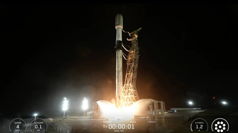 SpaceX launches first 2026 national security mission -  VIDEO 