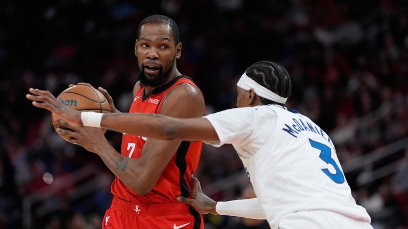 Durant’s 39 points power Rockets past Timberwolves