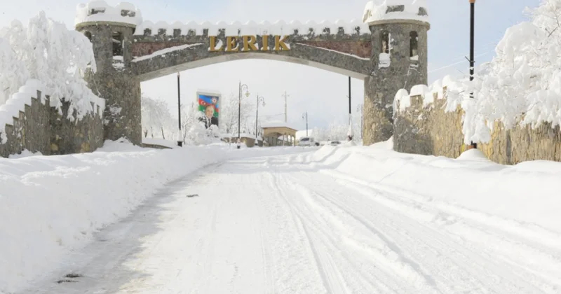 Milli Hidrometeorologiya Xidməti: Lerikdə qar 1 metrdən yüksəkdir
