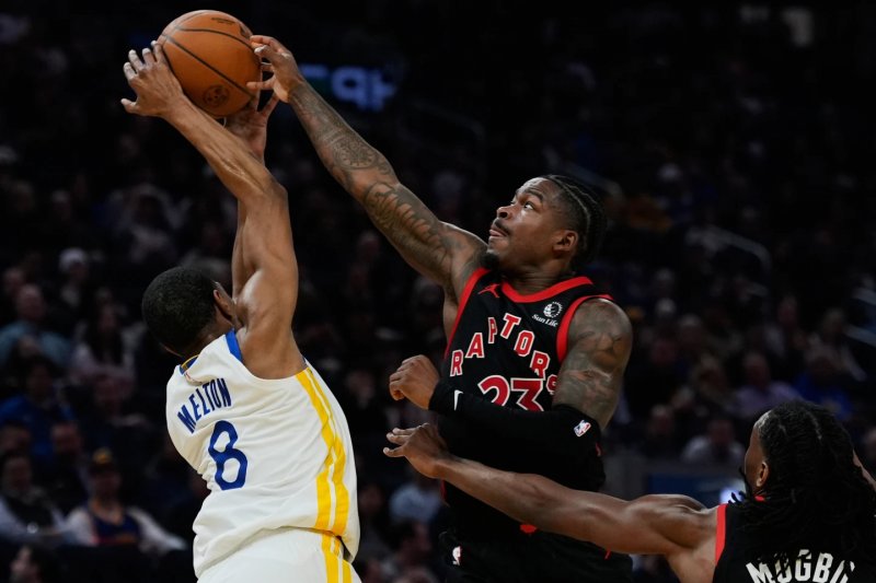 Raptors dominate Warriors behind Quickley’s 40 points