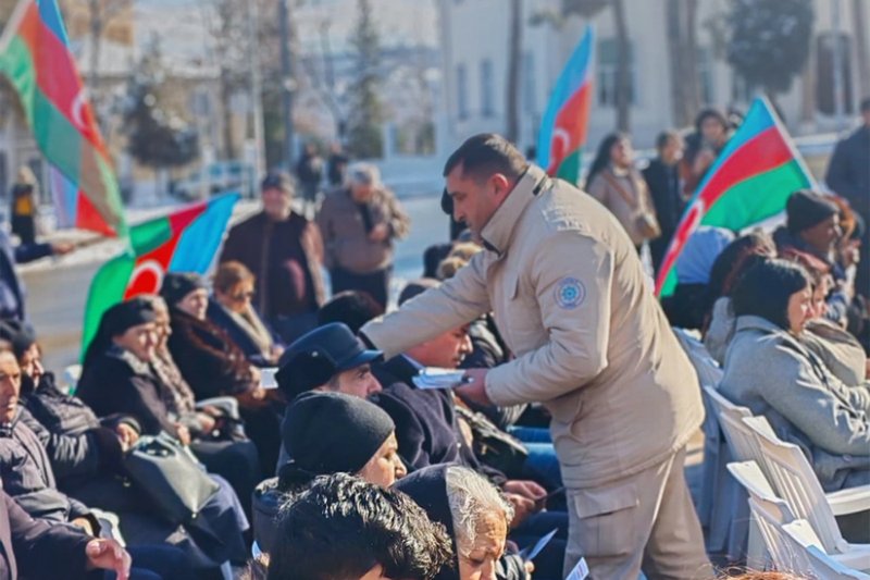 Xankəndidə ANAMA təhlükəsizlik tədbiri keçirdi