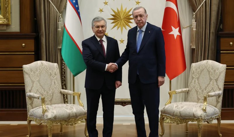 Ərdoğan: Türkiyə və Özbəkistan hərtərəfli strateji tərəfdaşlığa yönəlib