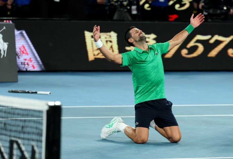 Djokovic beats Sinner to reach Australian Open final