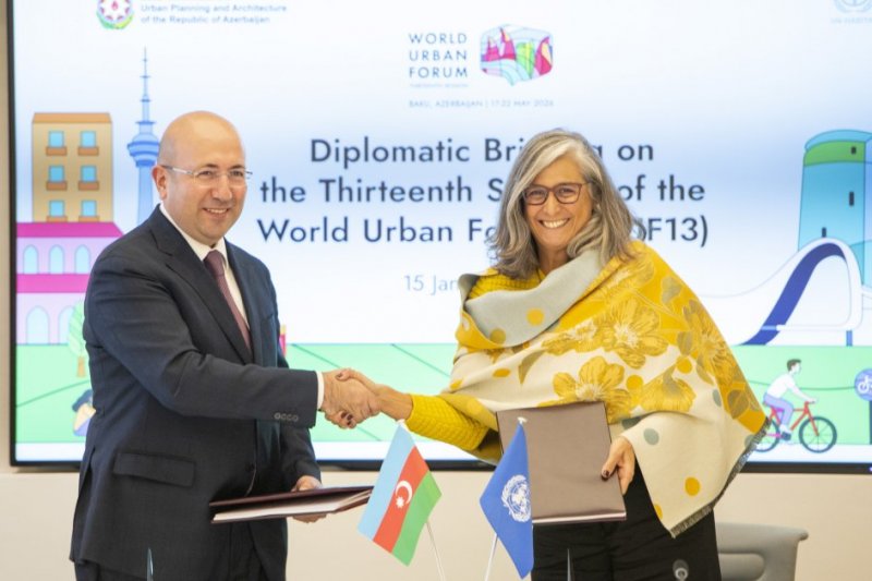  Azerbaijan and UN-Habitat Step Up WUF13 Prepations 