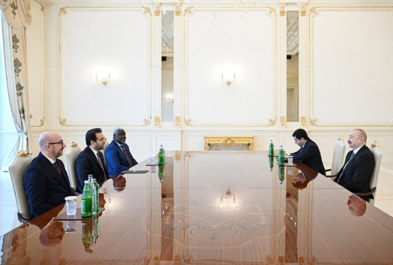  President Ilham Aliyev receives delegation of Zayed Award for Human Fraternity 