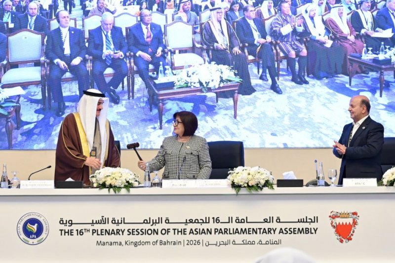 Azerbaijan hands over Asian Parliamentary Assembly chairmanship to Bahrain