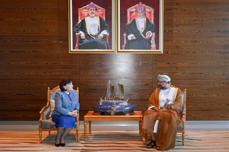 Azerbaijan parliament speaker arrives in Oman