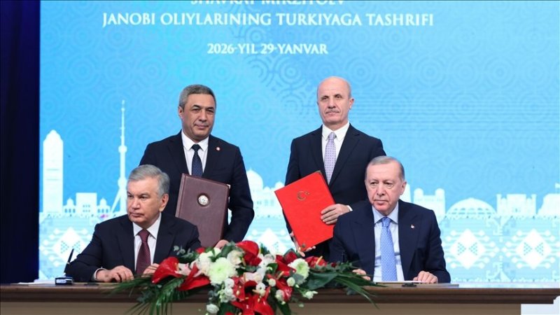 Türkiye, Uzbekistan ink memorandum on cooperation in mining sector