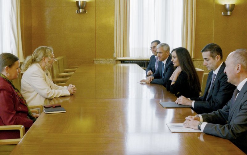Leyla Aliyeva meets with Director-General of UN Office at Geneva