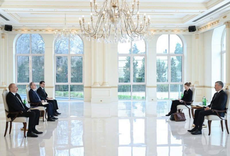 Prezident İlham Əliyev Norveçin ölkəmizdə yeni təyin olunmuş səfirinin etimadnaməsini qəbul edib