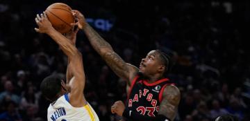 Raptors dominate Warriors behind Quickley’s 40 points