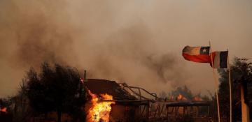 Suspect arrested in deadly Chile wildfires