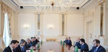  Prezident İlham Əliyev İsrail Dövlətinin xarici işlər nazirini qəbul edib 