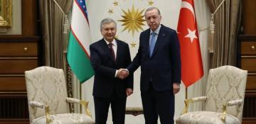 Ərdoğan: Türkiyə və Özbəkistan hərtərəfli strateji tərəfdaşlığa yönəlib