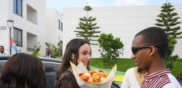 Leyla Aliyeva visits social and cultural institutions in Addis Ababa