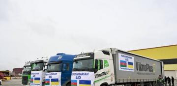 Azerbaijan sends another shipment of humanitarian aid to Ukraine