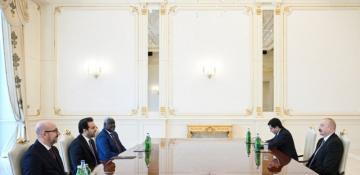  President Ilham Aliyev receives delegation of Zayed Award for Human Fraternity 