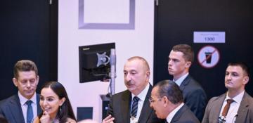  President Aliyev attends World Economic Forum panel session 
