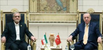 Türkiye opposes foreign intervention in Iran, Erdogan tells Pezeshkian
