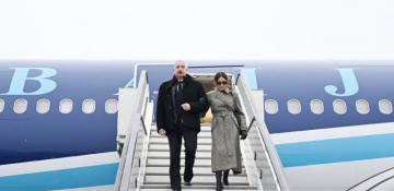  Prezident İlham Əliyev Ümumdünya İqtisadi Forumunun illik toplantısında iştirak etmək üçün İsveçrəyə səfərə gəlib 