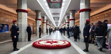 20 Yanvar anım tədbirləri zamanı Bakı metrosunda hərəkət qrafiki dəyişəcək