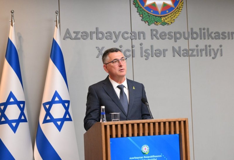 Gideon Saar: İsrail Azərbaycanla iqtisadi əməkdaşlığı artırmaq niyyətindədir