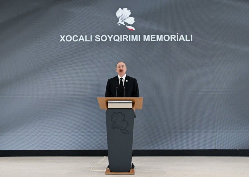 News about -   President Ilham Aliyev attends opening of Khojaly Genocide Memorial  