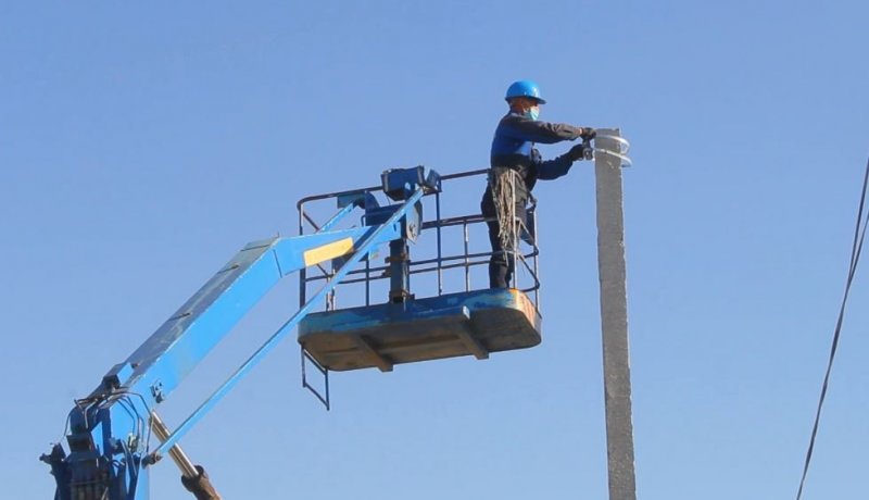 “Azərişıq” Cəbrayıl və Xankəndidə elektrik şəbəkəsini yenidən qurur