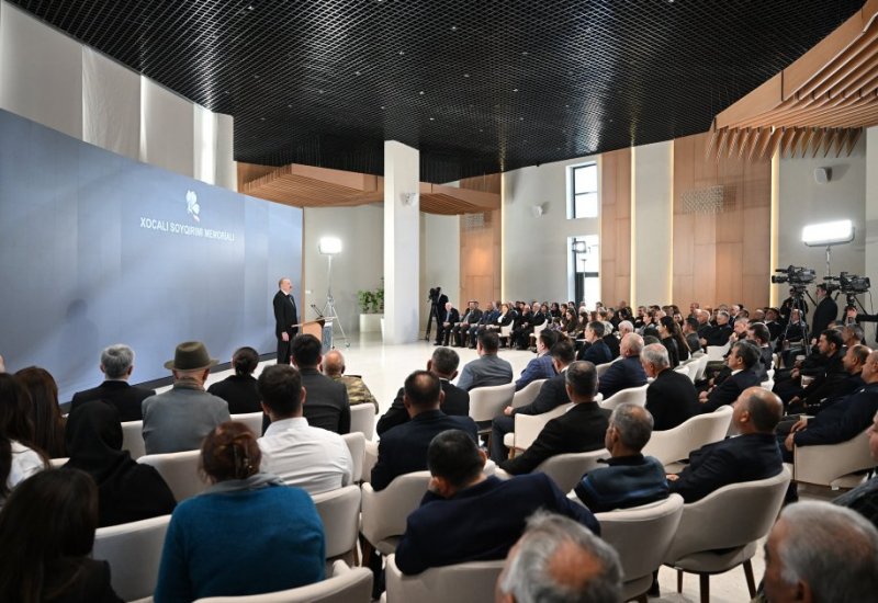 News about -   President Ilham Aliyev attends opening of Khojaly Genocide Memorial  