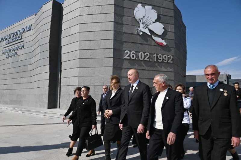 News about -   President Ilham Aliyev attends opening of Khojaly Genocide Memorial  