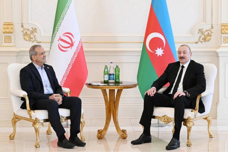  Azerbaijani, Iranian presidents discuss bilateral ties, regional situation 