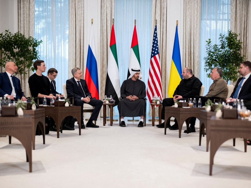  Abu Dhabi talks mark new phase in Ukraine peace efforts 