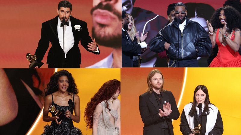 Key winners at the Grammy Awards