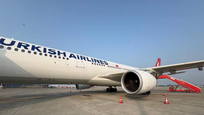 Turkish Airlines plane diverts to India after engine warning