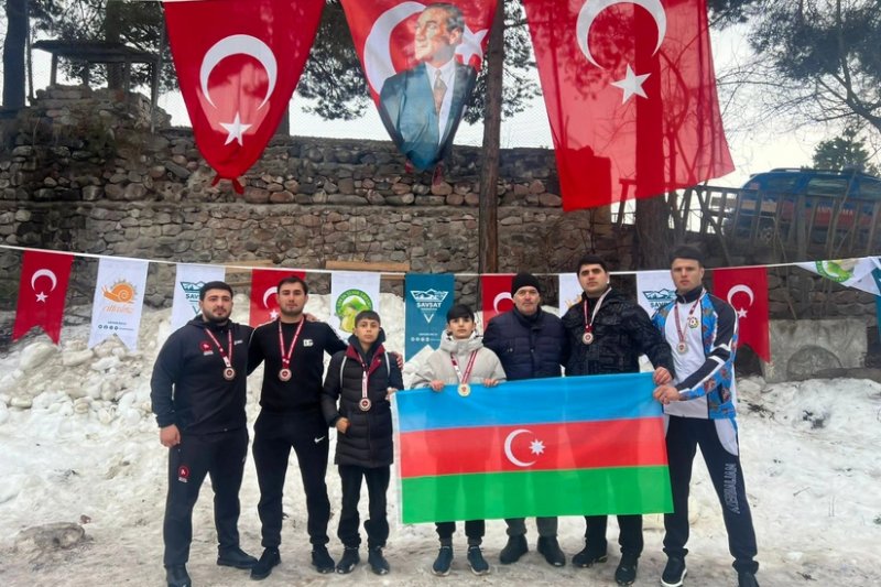 Türkiyədəki güləş festivalında Naxçıvan idmançıları uğurla çıxış etdi
