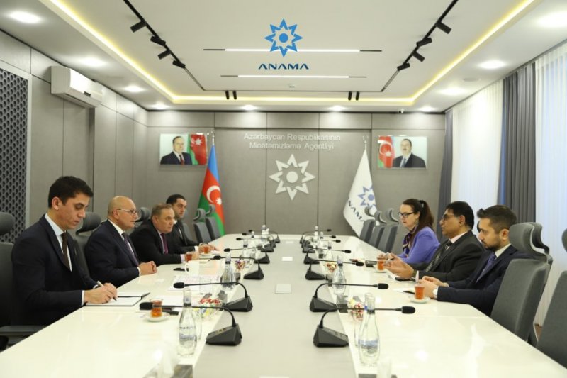 ANAMA ilə FAO humanitar minatəmizləmə sahəsində əməkdaşlığı müzakirə edib
