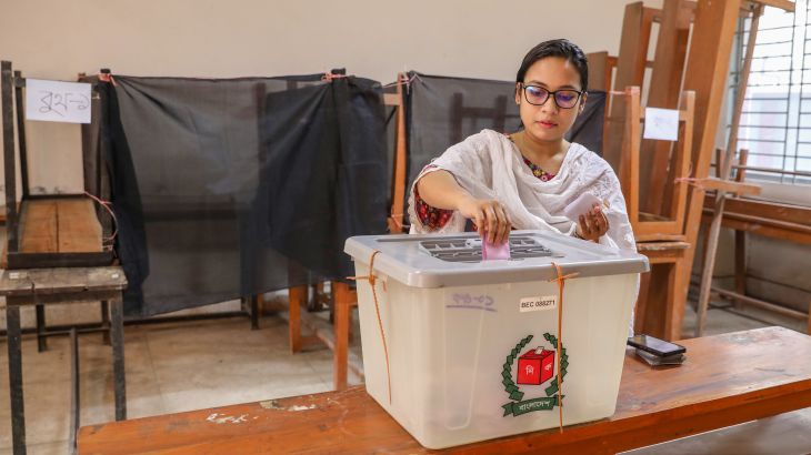 Bangladesh begins national parliament voting