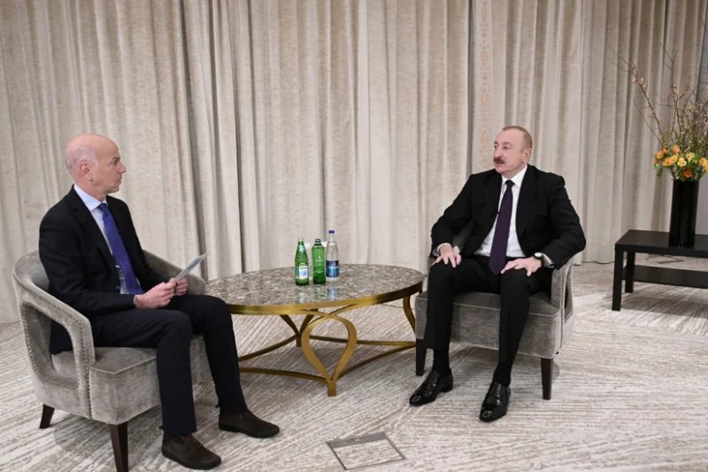   Prezident İlham Əliyev Münxendə “France 24” telekanalına müsahibə verib  