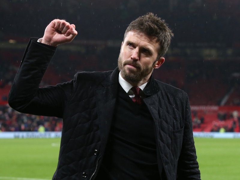Man Utd's Carrick named Premier League manager of January