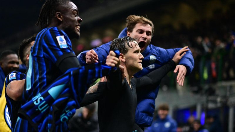 Inter triumph 3-2 to extend Serie A lead