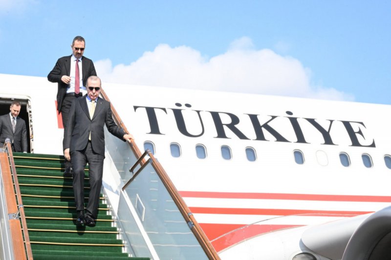 Türkiye's Erdogan arrives in Ethiopia on official visit