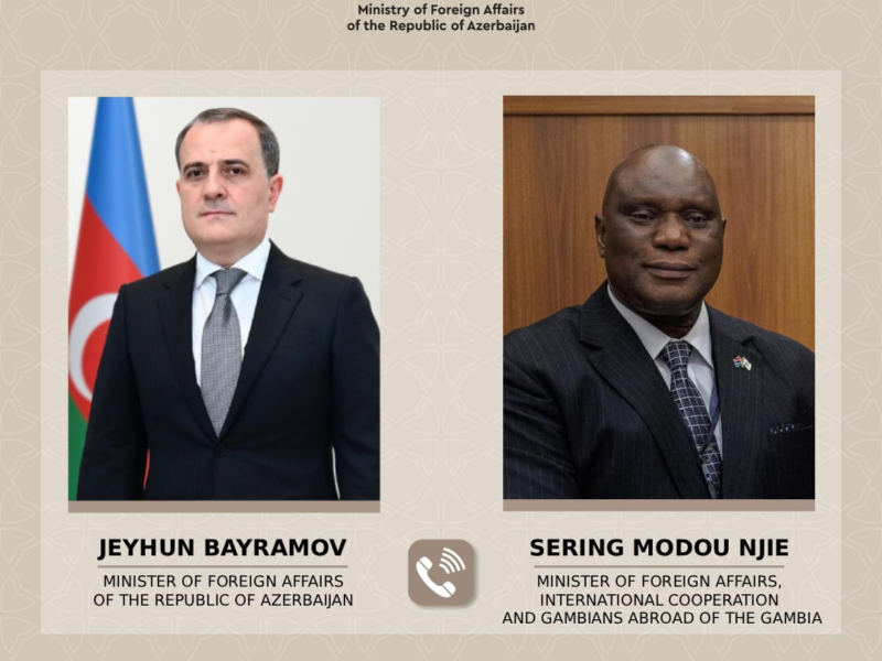 Azerbaijan, Gambia discuss expanding political cooperation