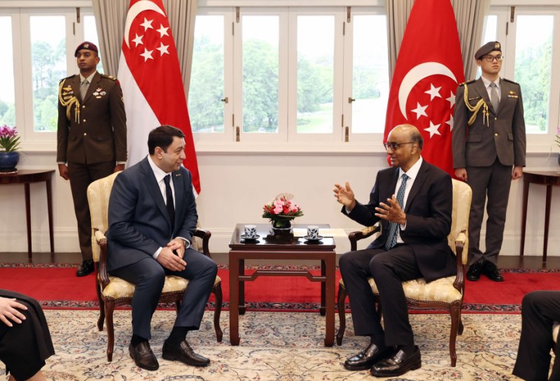 Sinqapurda Azərbaycan səfirinin etimadnamə təqdimatı baş tutub