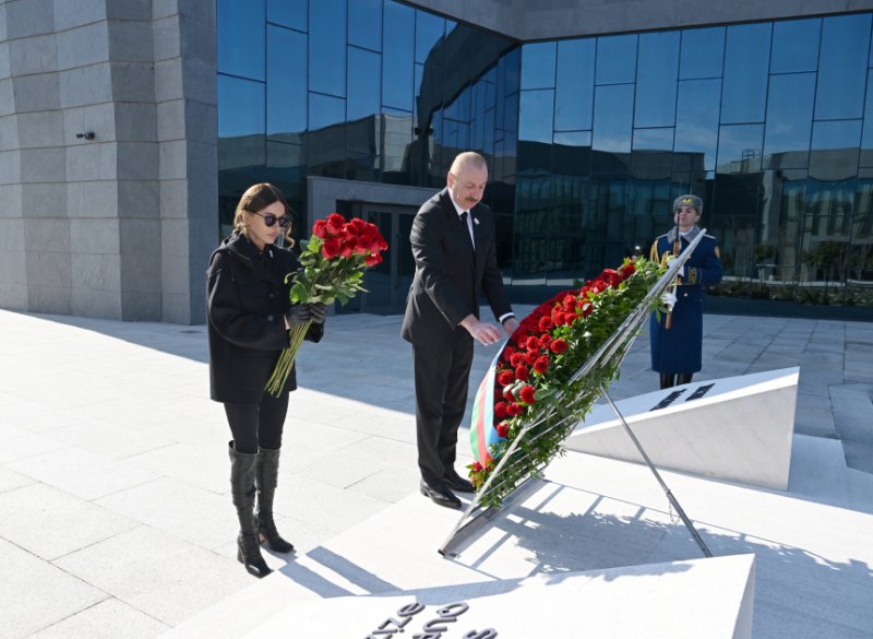   Prezident İlham Əliyev Xocalı Soyqırımı Memorialının açılışında iştirak edib - YENİLƏNİB  