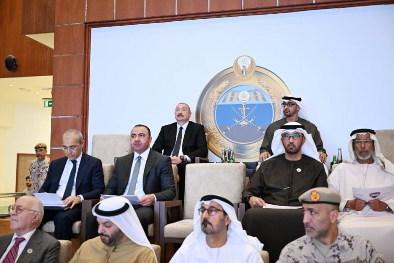  Azerbaijani, UAE presidents observe joint exercise Peace Shield-2026 in Abu Dhabi 