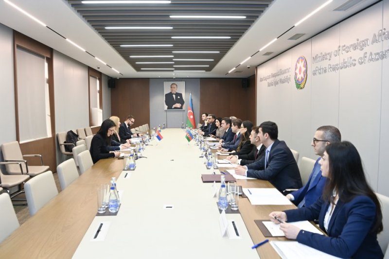 Baku hosts Azerbaijan–Serbia political consultations