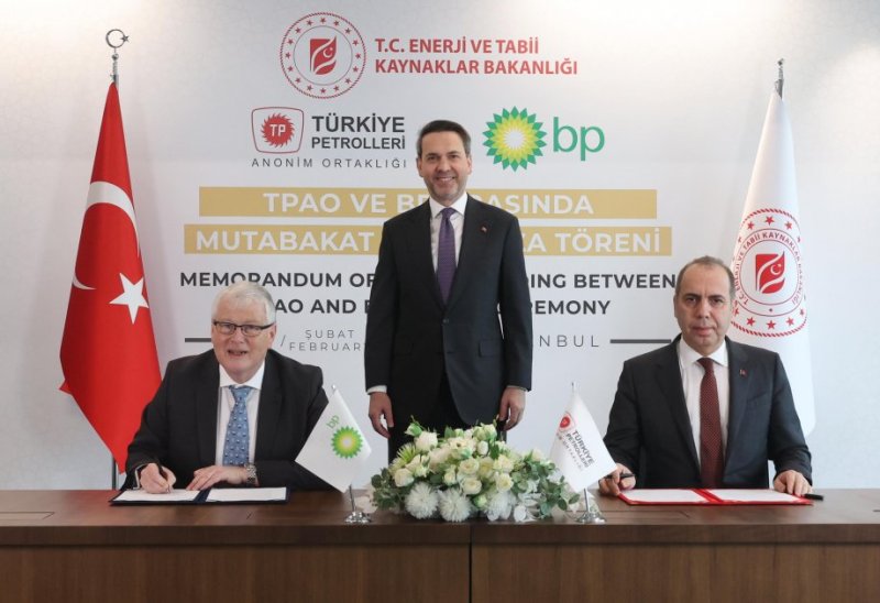 Turkish Petroleum and bp ink pact on oil, gas cooperation