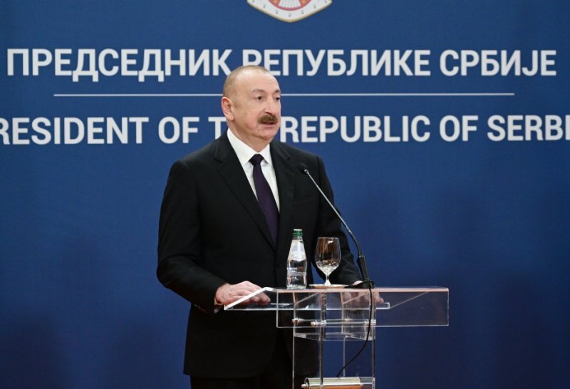 President Aliyev: Serbia and Azerbaijan – two friendly countries always stand by each other