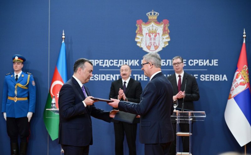 Azerbaijan-Serbia documents exchanged