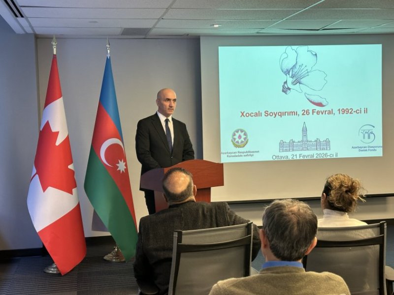 Xocalı soyqırımı qurbanlarının xatirəsi Ottavada anılıb